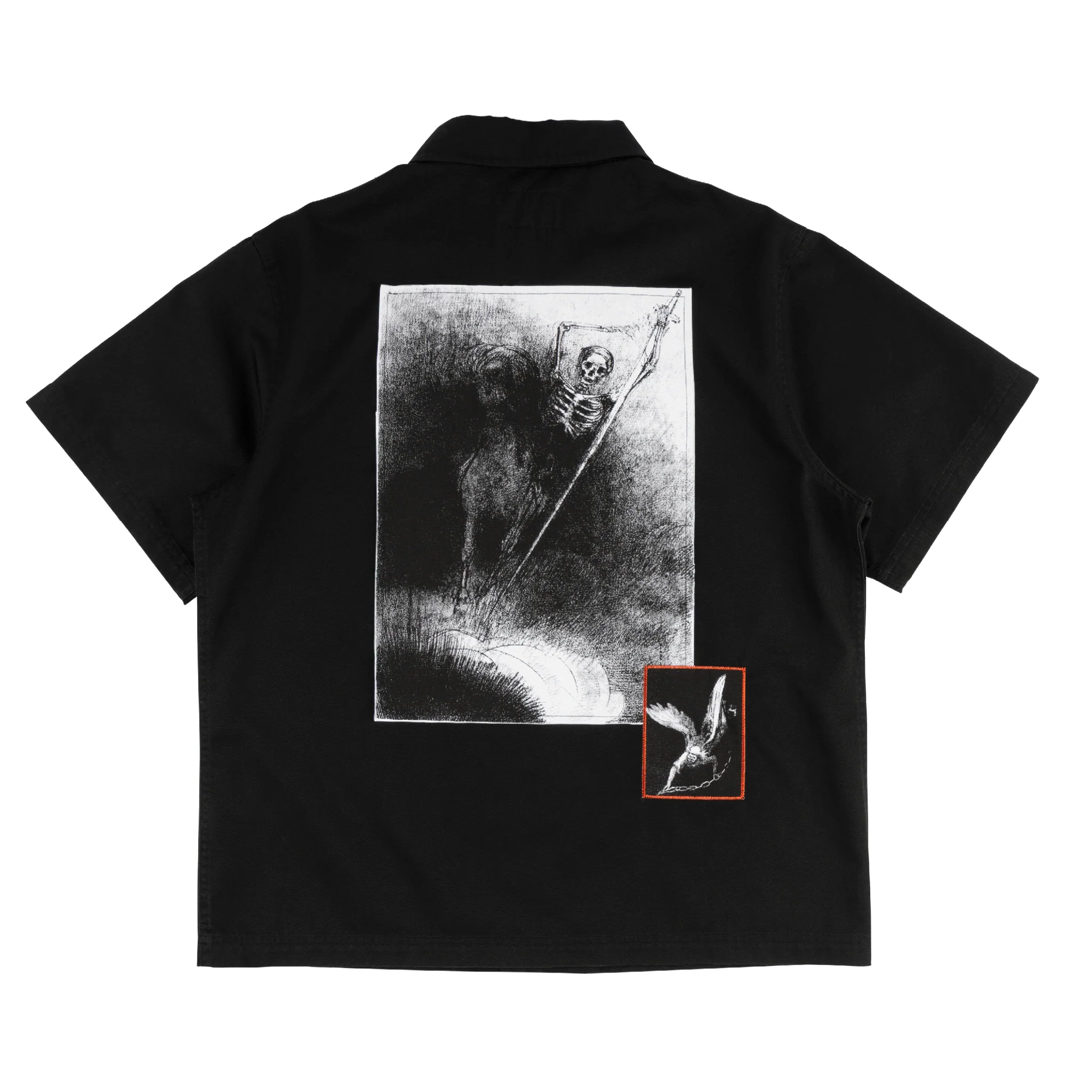 Dark Age Twill Work Shirt W/Patches - Image 2