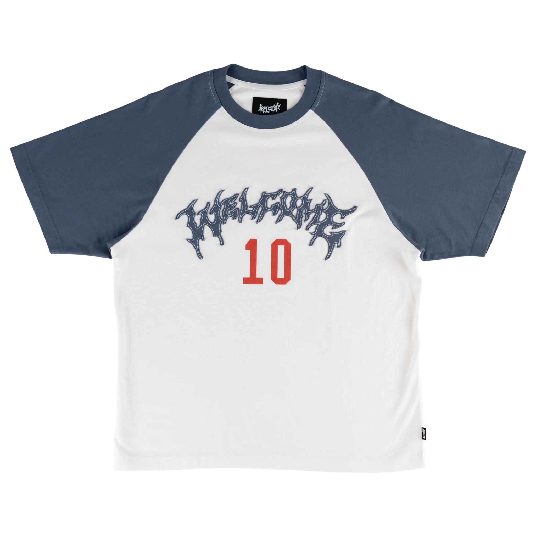 Dugout Boxy Raglan w/Fabric Patch