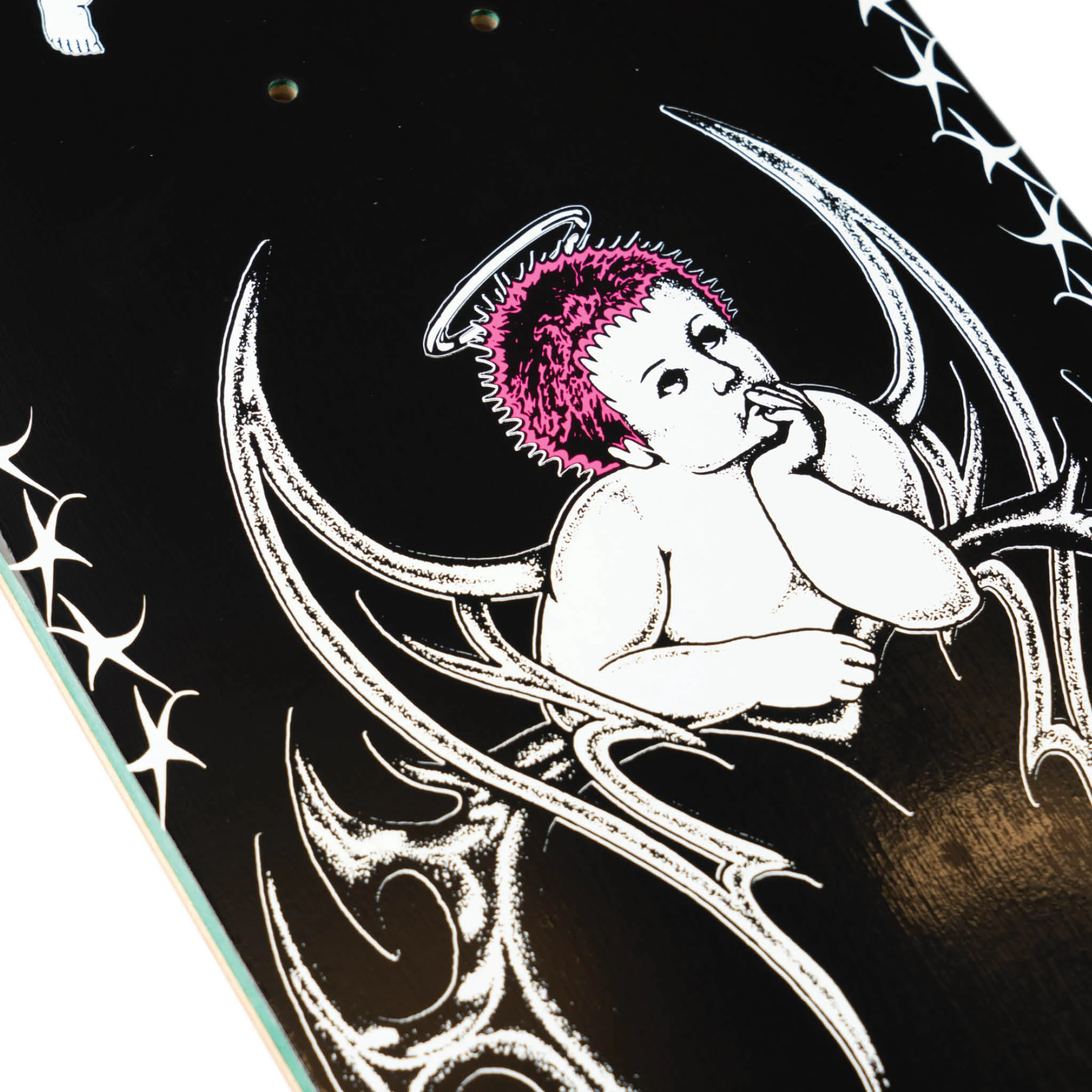 Evan Mocks Cherubs on Moontrimmer 2.0 - Black/White - 8.65" - Image 3