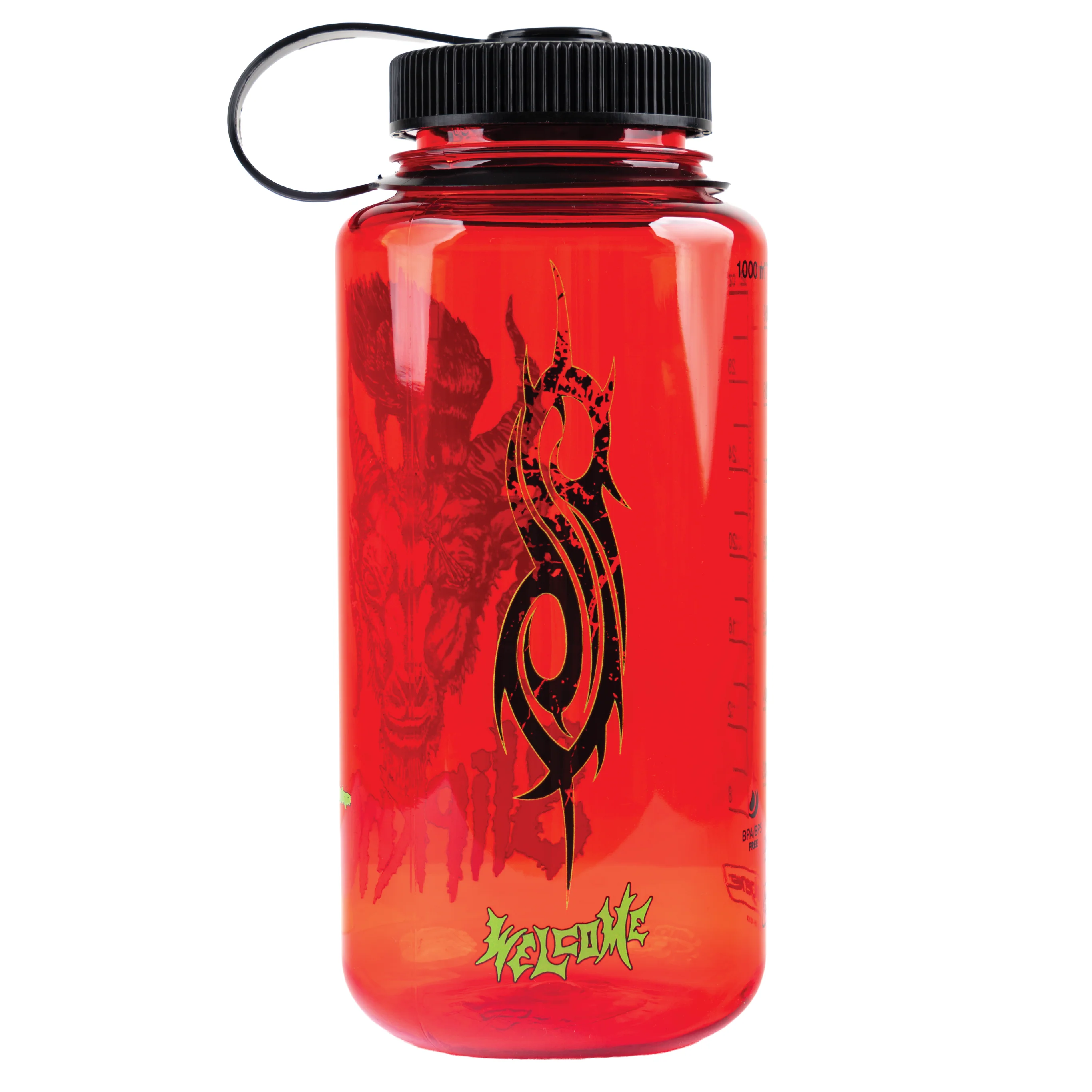 SLIPKNOT X WELCOME - Spit It out 32 oz Nalgene Bottle - Image 3